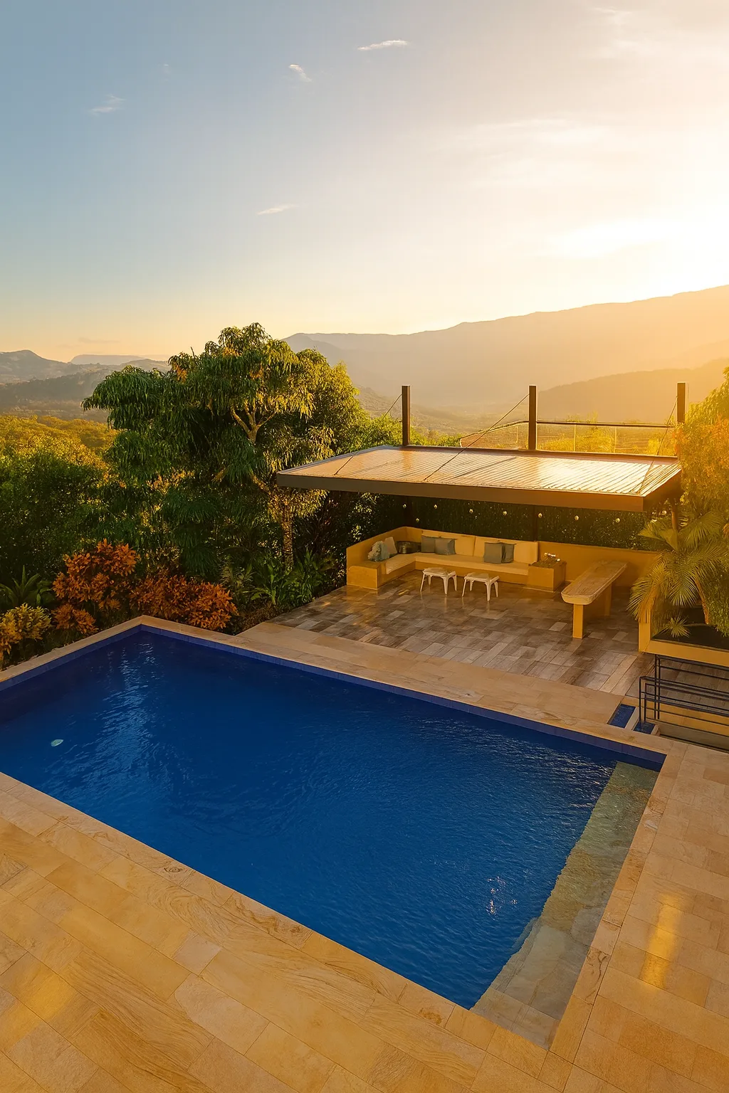 Piscina privada de villa Neem Key
